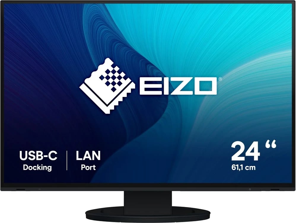 Monitor EIZO FlexScan EV2495-BK, 24.1", LED, WUXGA, i zi