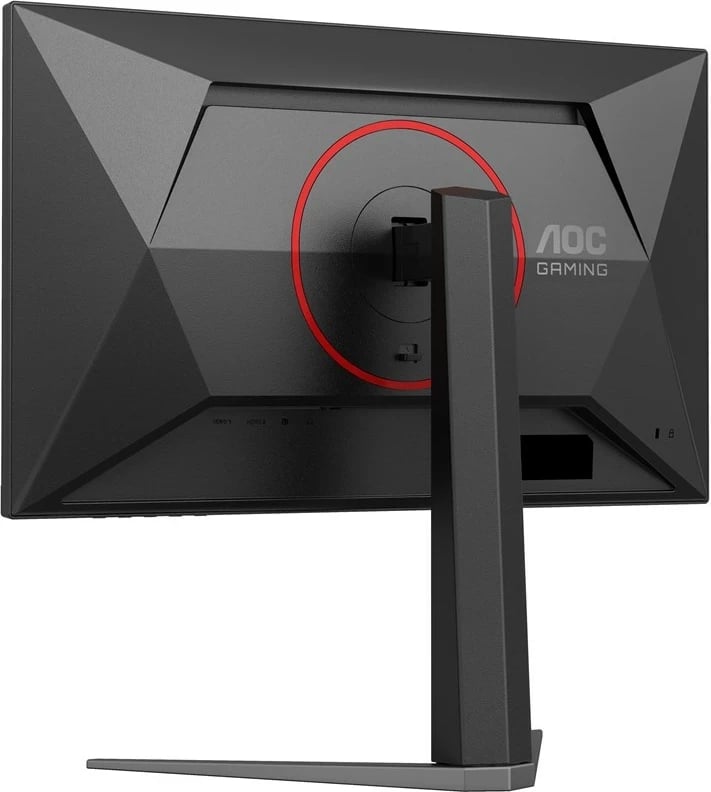 Monitor gaming AOC 24G4HA, 23.8", Full HD, LED, i zi me të kuqe