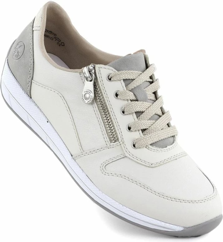 Atlete lëkure për femra Rieker, krem