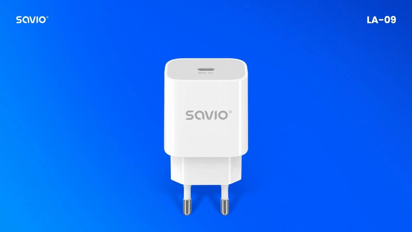 Karikues muri Savio LA-09, 20W, USB-C, i bardhë