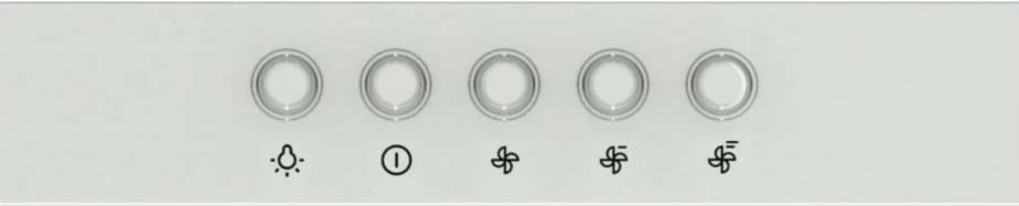 Aspirator kuzhine tip oxhaku, Gorenje, WHC629E4X, 60 cm, 450 m³/h, 3 shpejtësi, LED, kontrolle me butona, çelik