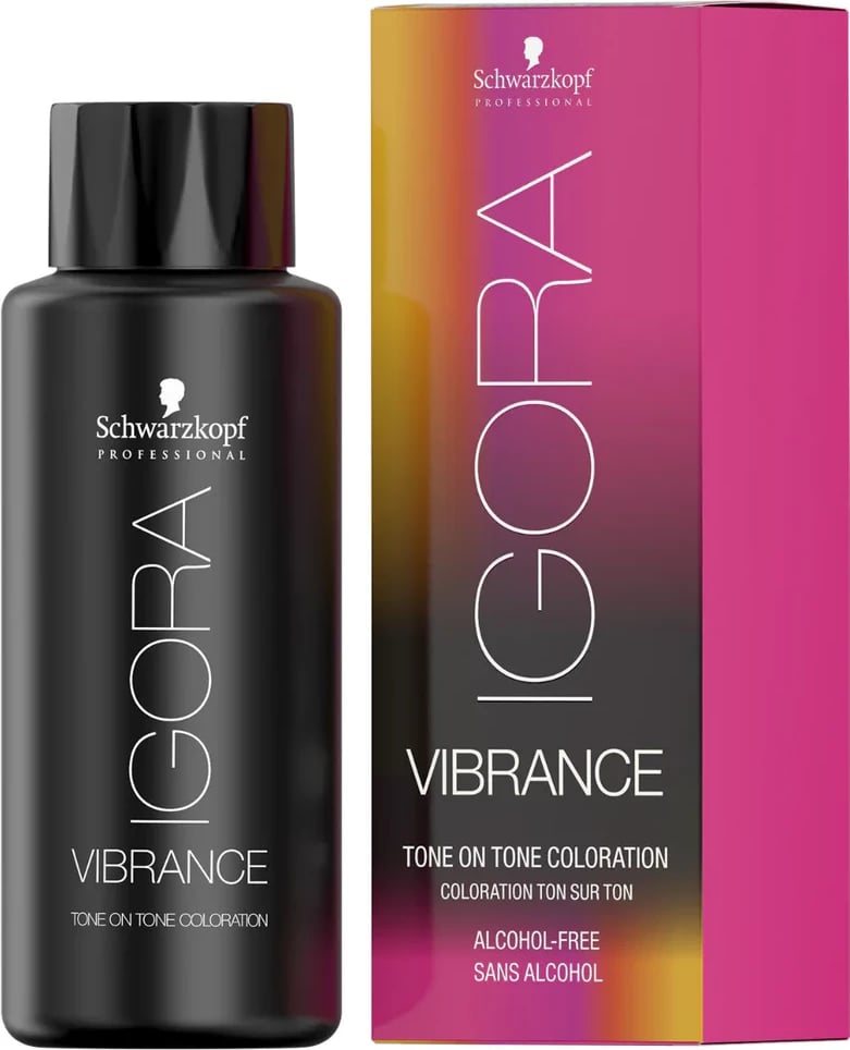 Ngjyrë për flokë Semi Permanente IG Vibrance 1-0 Black Natural, 60 ml