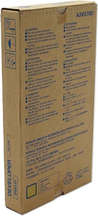 Zhvillues, Konica Minolta DV-614, kod OEM A3VX700, e verdhë