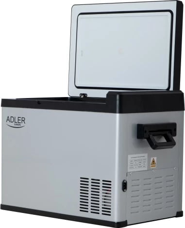 Frigorifer portativ me kompresor, Adler, AD 8081, 40L, ekran LCD, diapazon -20°C deri +20°C, gri/zi Frigorifer portativ me kompresor, Adler, AD 8081, 40L, ekran LCD, diapazon -20°C deri +20°C, gri/zi