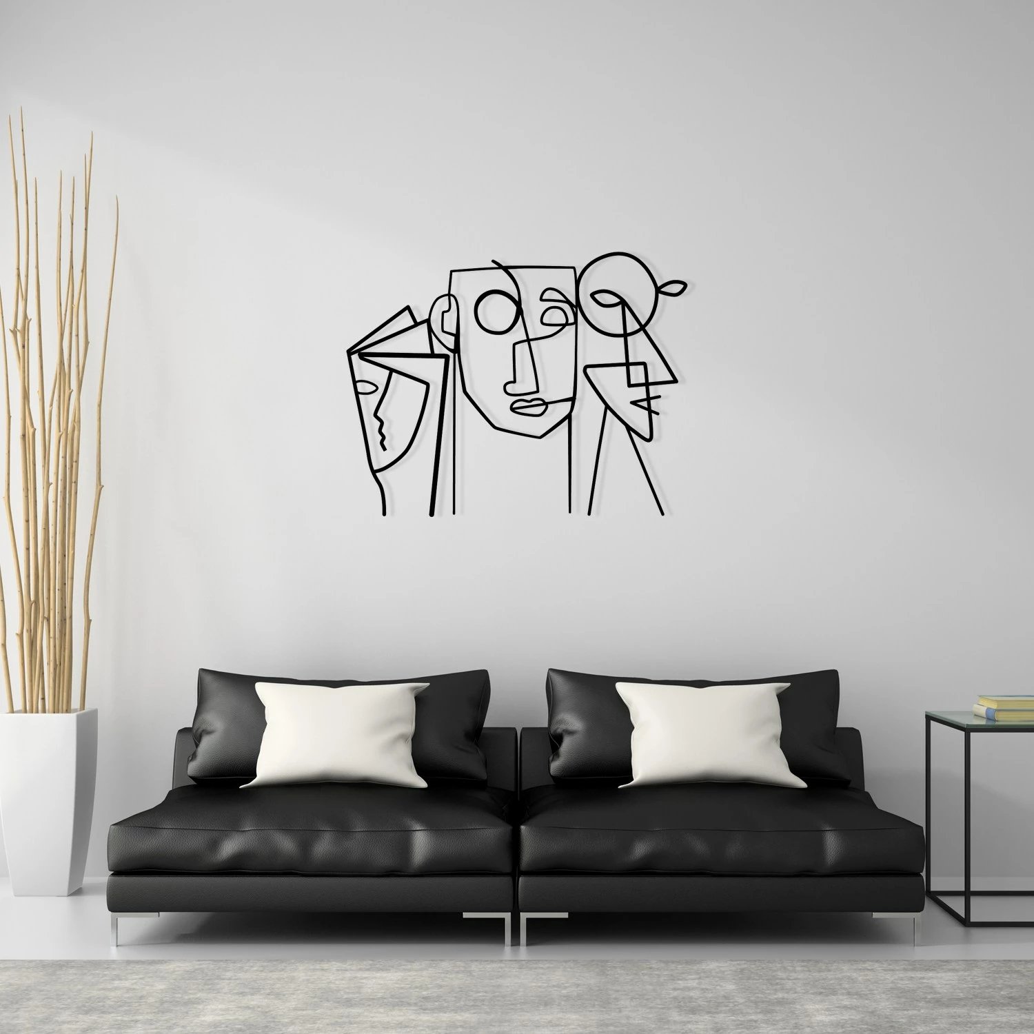 Aksesor dekorativ metalik për mur, Wallity, Aeimnestus