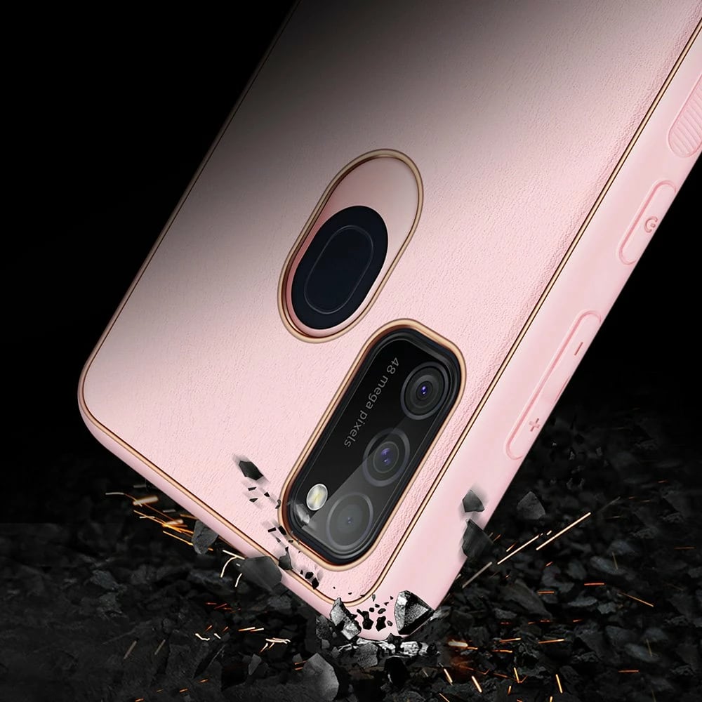 Mbështjellës Dux Ducis Yolo për Samsung Galaxy M30s, rozë