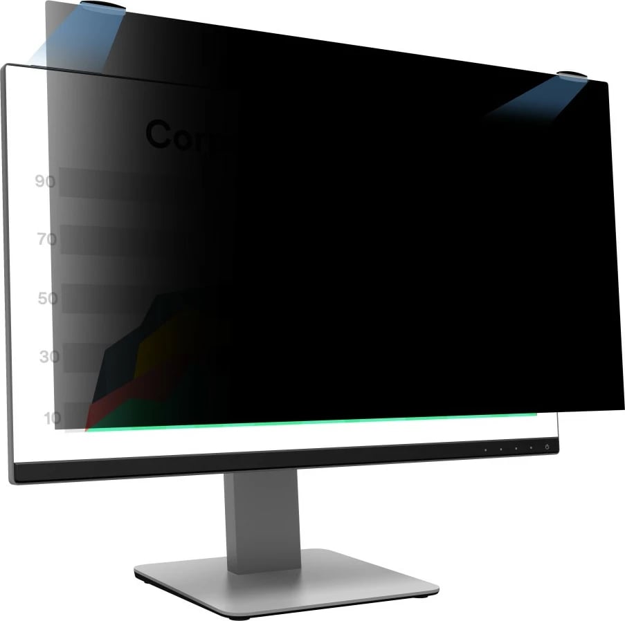 Filtër privatësie 3M PF245W9EM për monitor 24.5 inç, magnetik, anti-reflektues, i zi