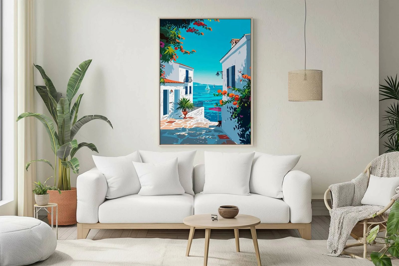 Pikturë dekorative me kornizë MDF, Wallity, Mp-00105, 40x50cm