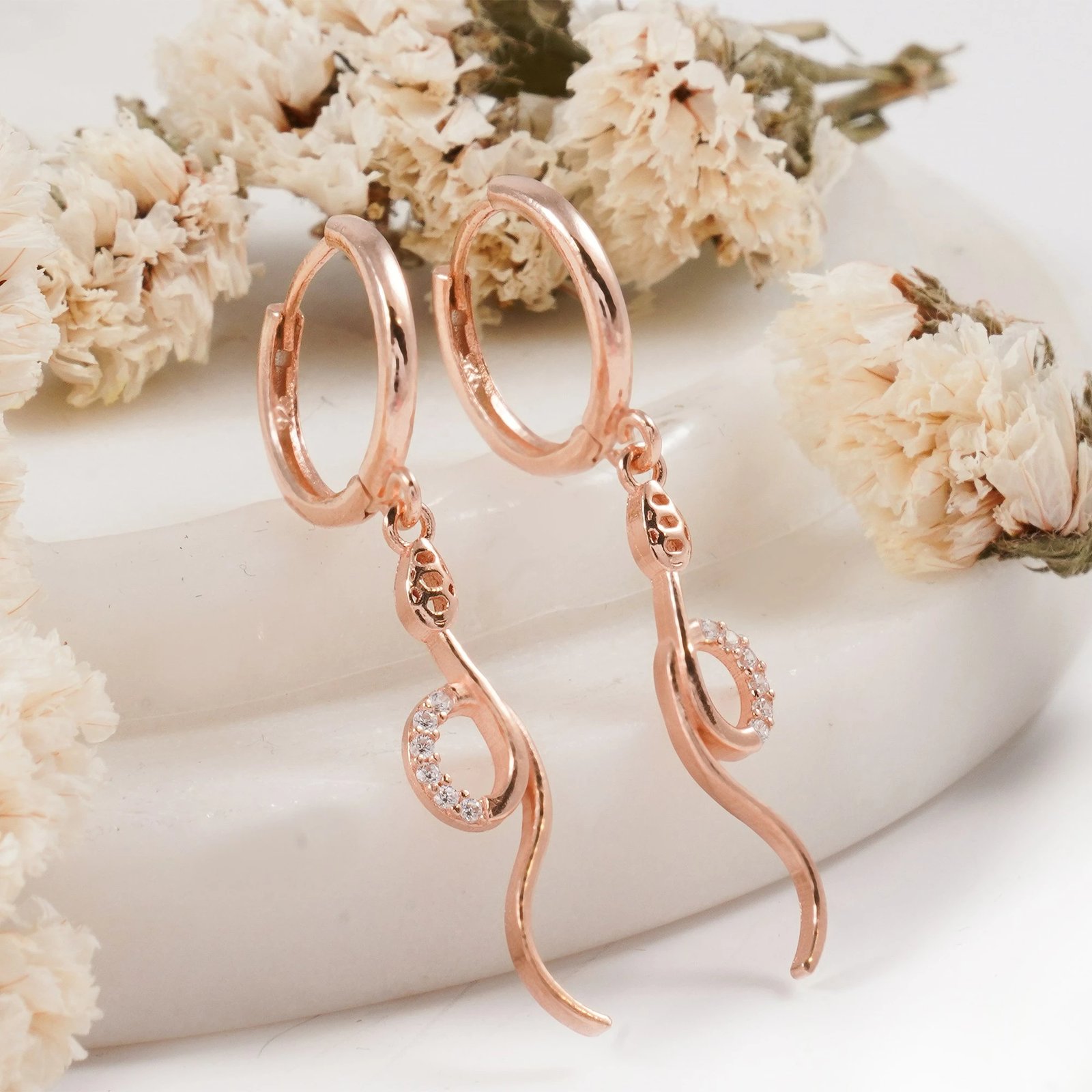 Vathë argjendi ngjyrë ari rozë, Jumeon, 11431ROS