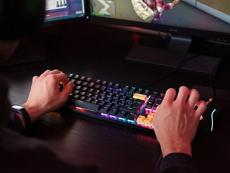 Set tastierë mekanike dhe maus Tracer GAMEZONE HORNET87, USB, i zi Set tastierë mekanike dhe maus Tracer GAMEZONE HORNET87, USB, i zi