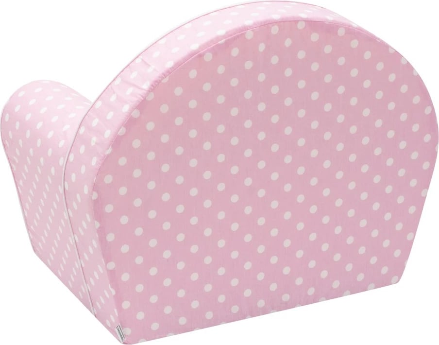 Fotelë bebe, New Baby Zebra, mbulesë pambuku e heqshme, shkumë PU, 42x53 cm, rozë e çelët