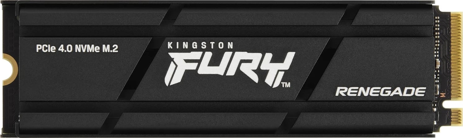 SSD Kingston FURY RENEGADE 4000GB, M.2, PCIe 4.0, me heatsink, i zi