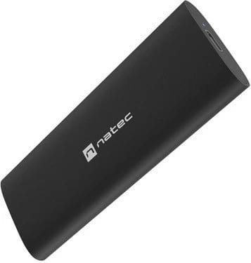 Kasë e jashtme Natec RHINO, për SSD M.2 NVMe, USB-C 3.1 Gen 2, e zezë