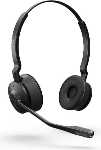 Kufje Jabra Engage 65 SE, Stereo, me mikrofon, pa tela, e zezë