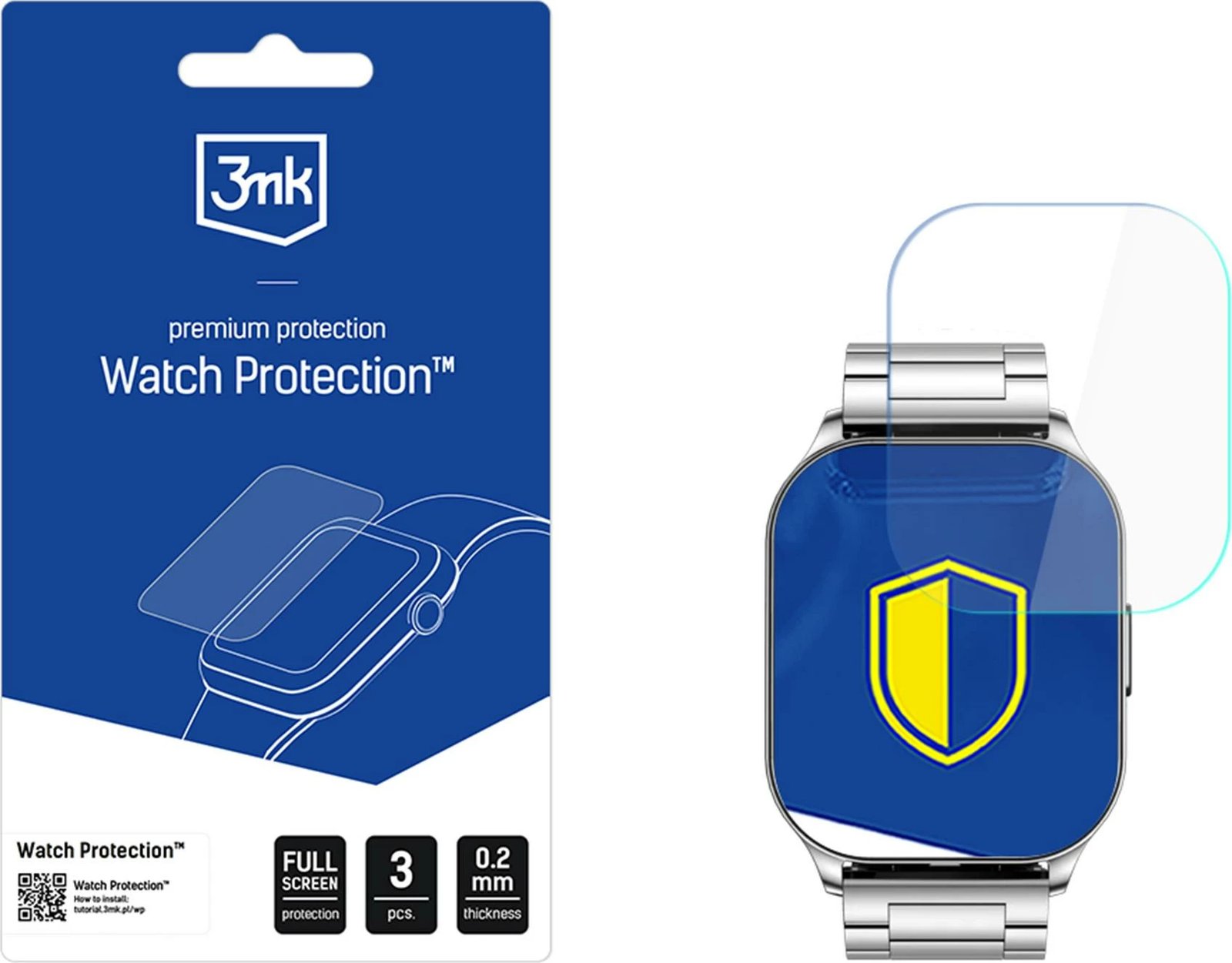 Film mbrojtës për smartwatch 3mk Protection Watch Protection ARC WG AirFlexOne, 3 copë