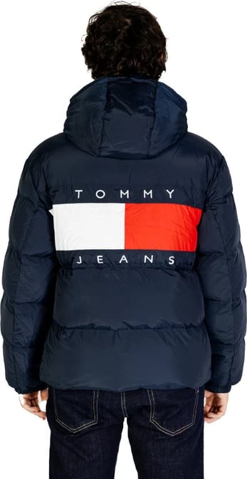 Jakne për meshkuj Tommy Hilfiger Jeans, e kaltër