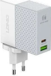 Karikues rrjeti LDNIO A2620C USB, USB-C 65W, i bardhë