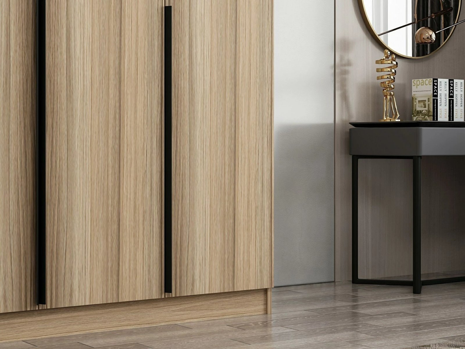 Dollap Hanah Home, ngjyrë lisi, Kale, 2289