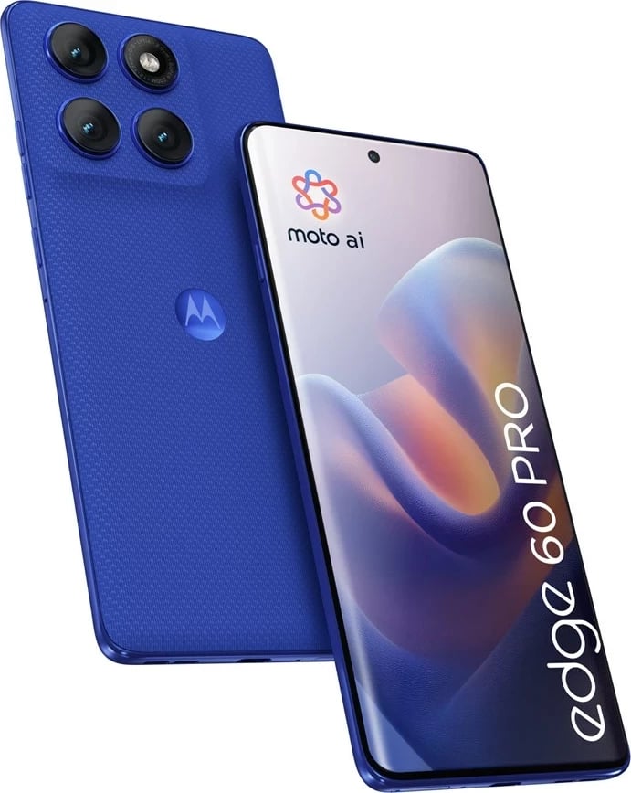 Celular Motorola edge 60 pro, 6.67", 12 GB RAM, 512 GB, Blu