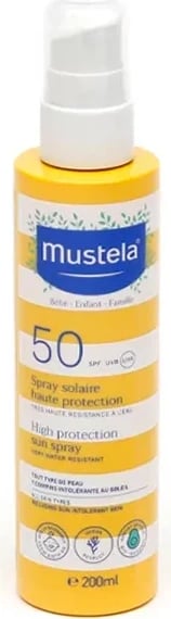 Spray për diell Mustela Sun Spray 50+, 200ml