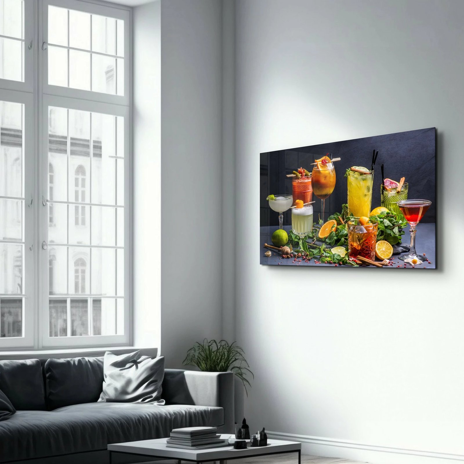 Pikturë dekorative prej xhami të temperuar, Wallity VFT-2051, 46x72cm