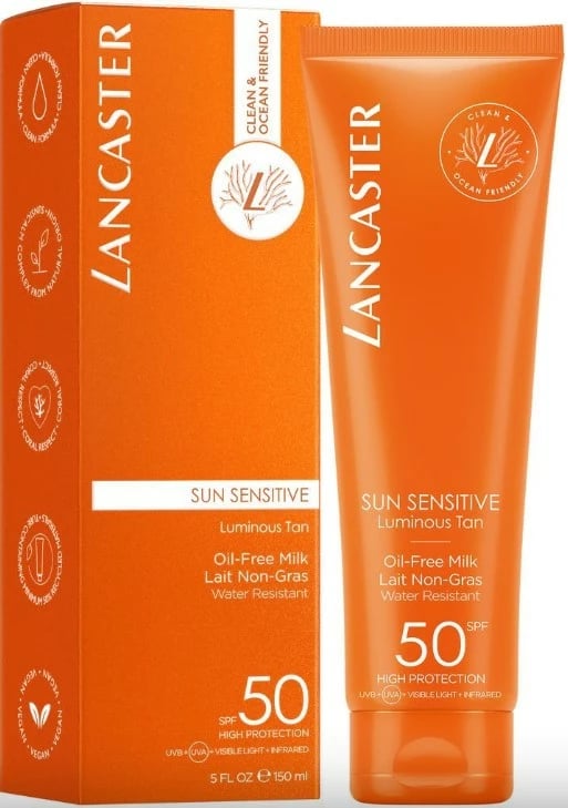Kremë kundër diellit Lanacter Sun Sensitive Oil-Free SPF50, 150 ml