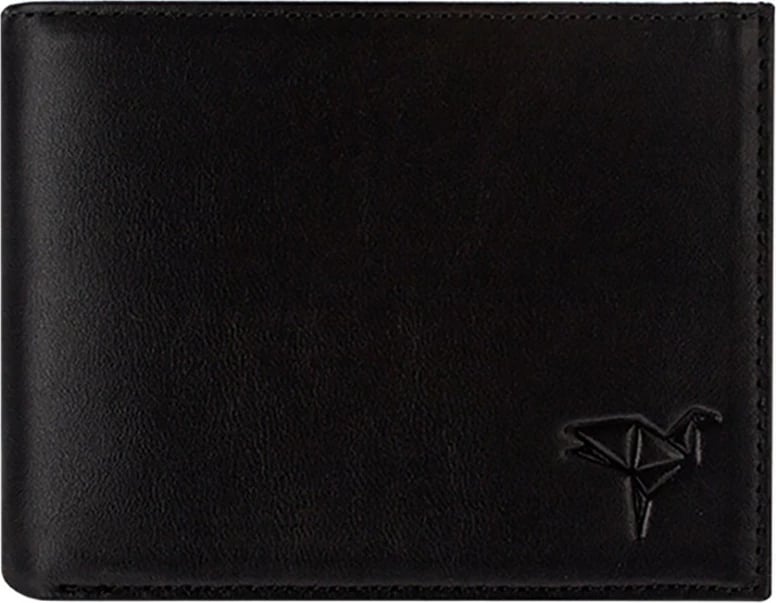 Portofol për burra, lëkurë e zezë, Zoozie Bags Jackson