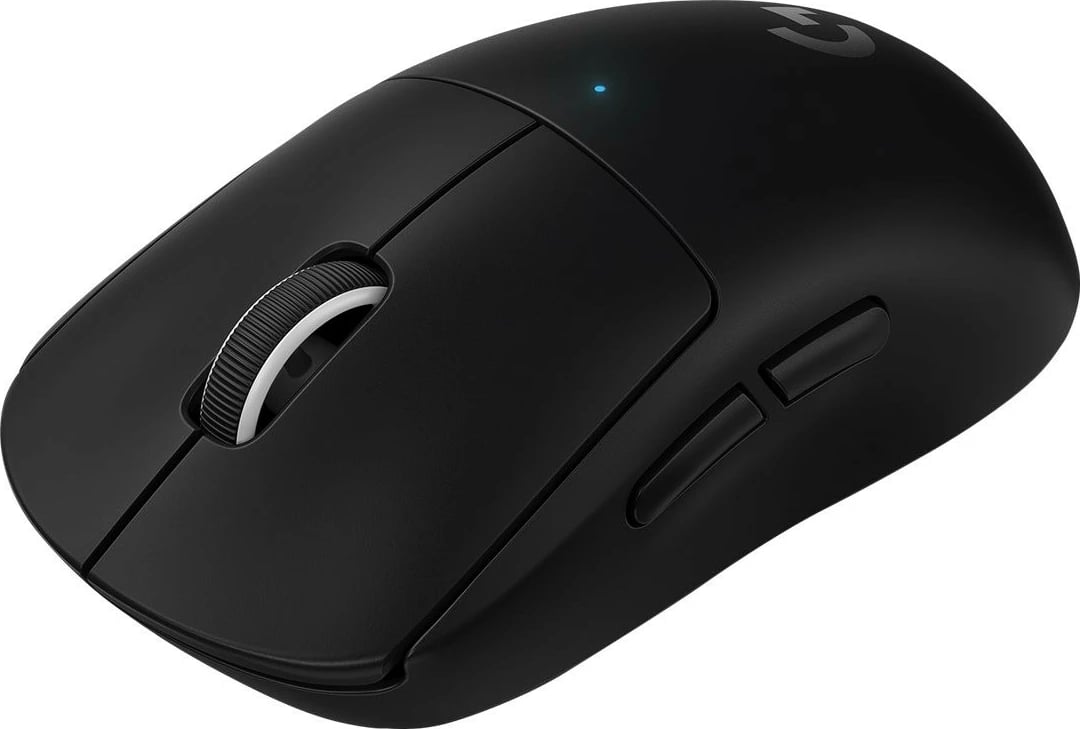 Maus Logitech PRO X SUPERLIGHT - Wireless, 2.4GHz, e zezë