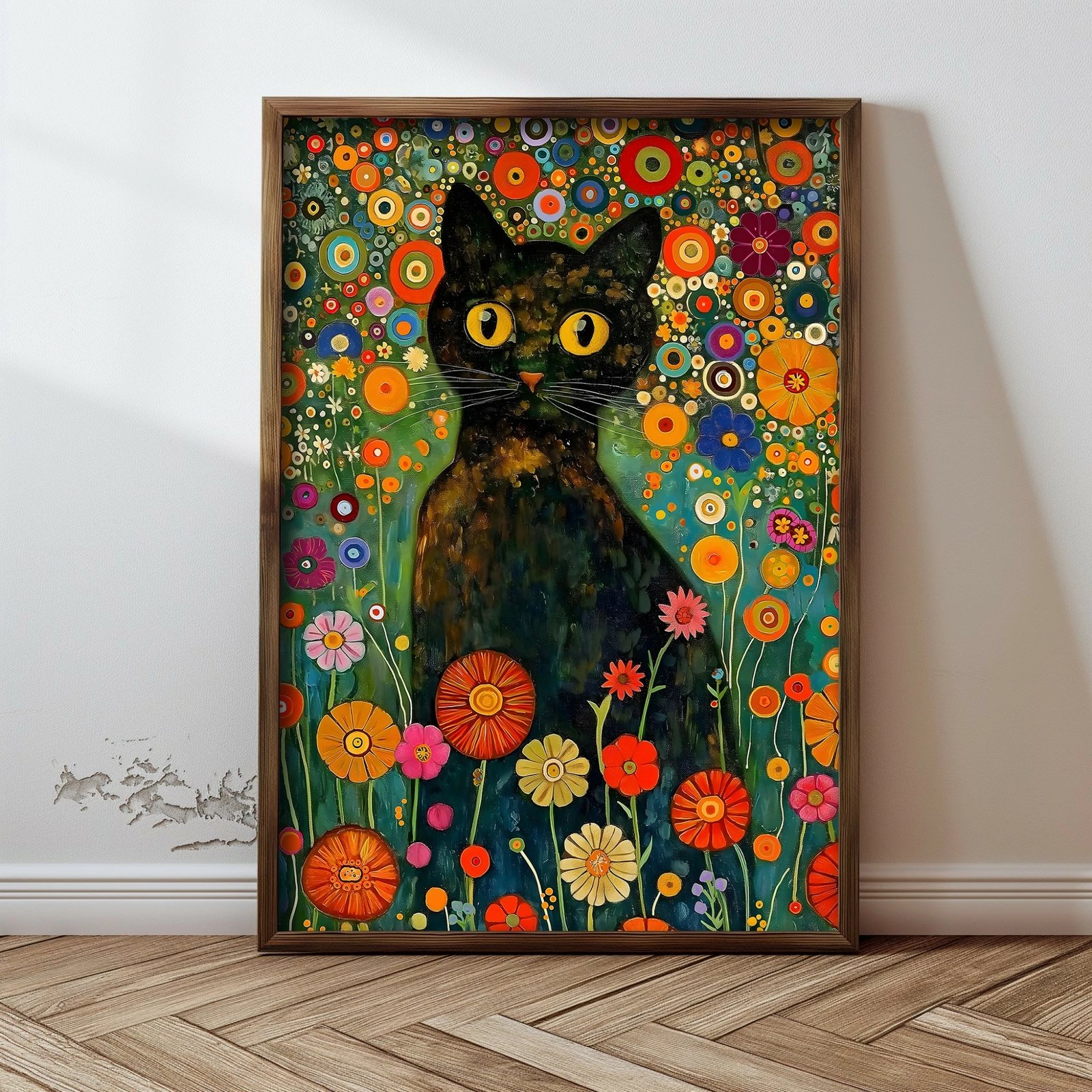 Pikturë dekorative me kornizë, MDF, shumëngjyrëshe, Wallity, GE214-L