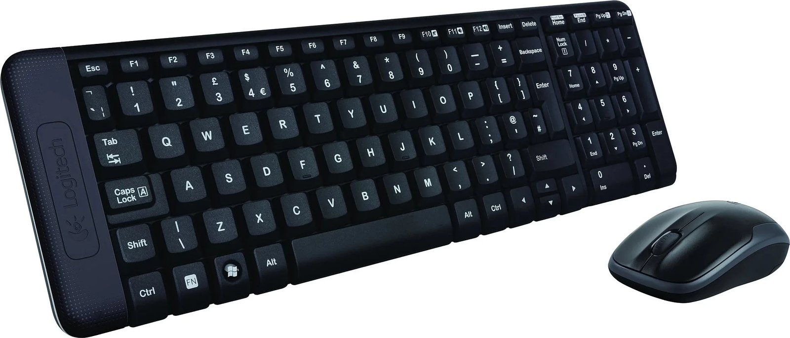Tastierë dhe Maus Logitech MK220 Wireless, e zezë