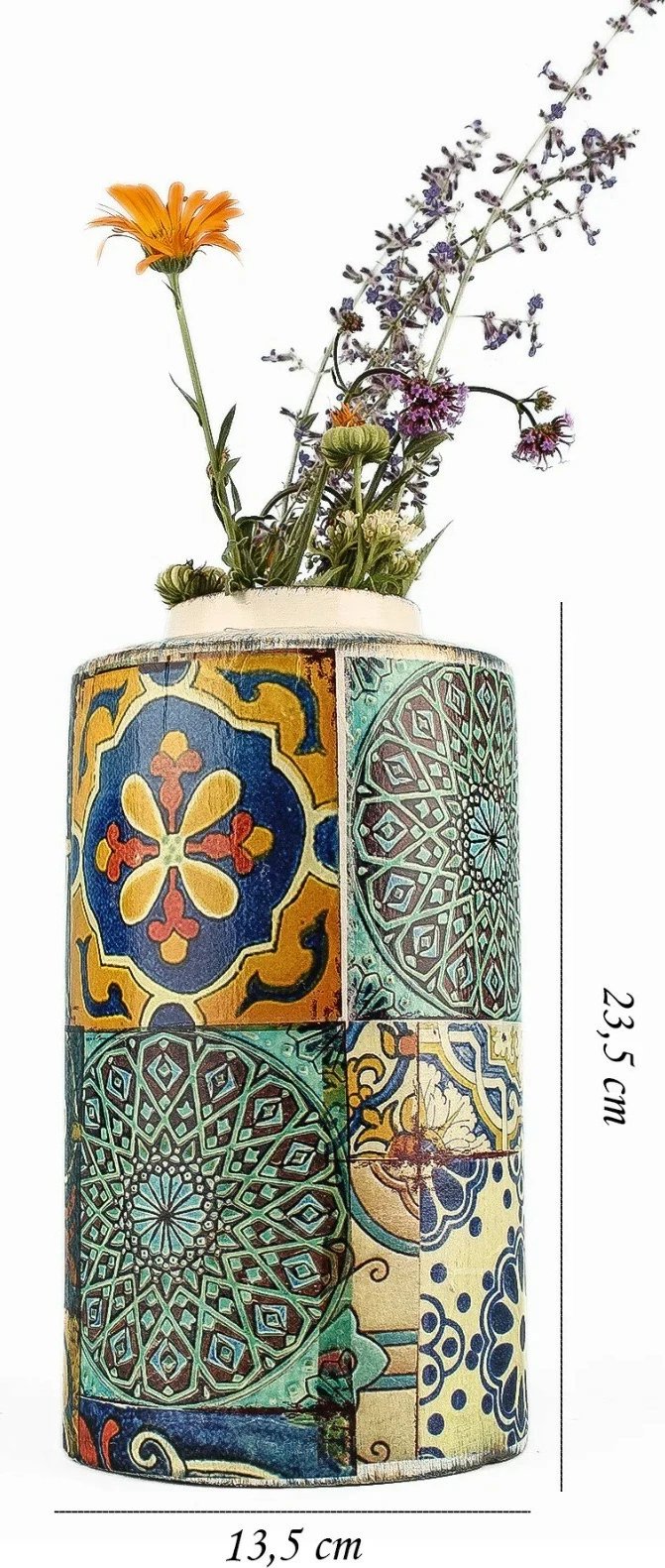 Vazo dekorative, shumëngjyrëshe, Evila Originals, YL692 Vazo dekorative, shumëngjyrëshe, Evila Originals, YL692