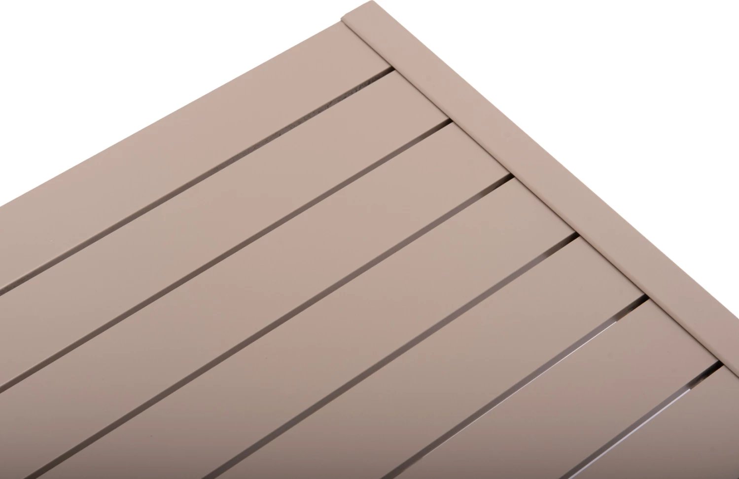 Tavolinë anësore për shezlong, alumin, ngjyrë shampanjë, BELLING FH6274.04, 42x43x53cm