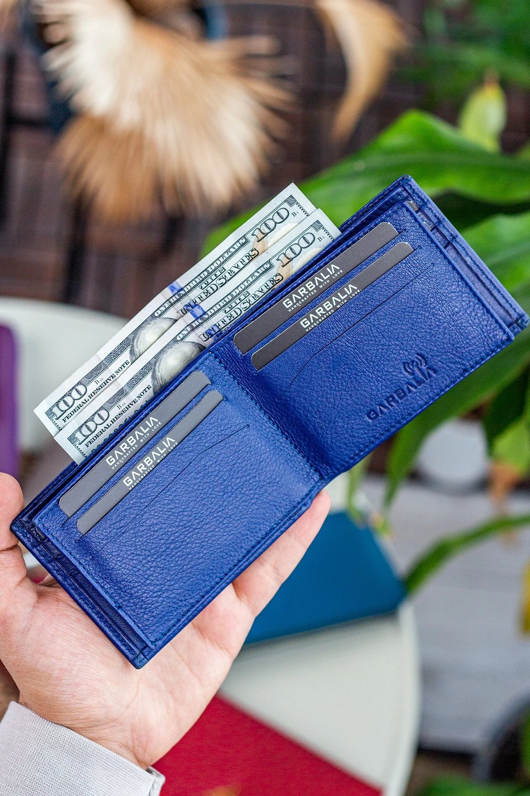 Portofol për meshkuj, ngjyrë navy blue, Zoozie Bags, Arsenal