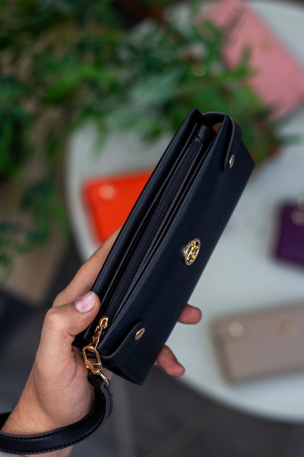 Portofol për gra, Zoozie Bags, Tiran, i zi