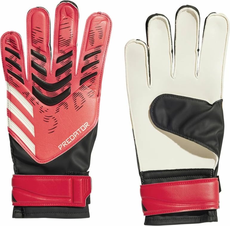 Dorëza portieri adidas për meshkuj, të bardha dhe të kuqe