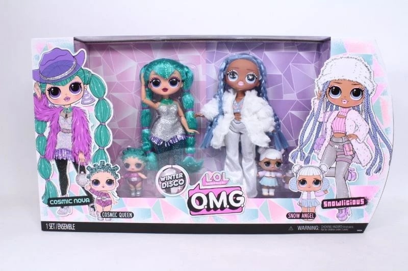 Set kukulla MGA L.O.L. Surprise OMG Winter Disco 2-pack
