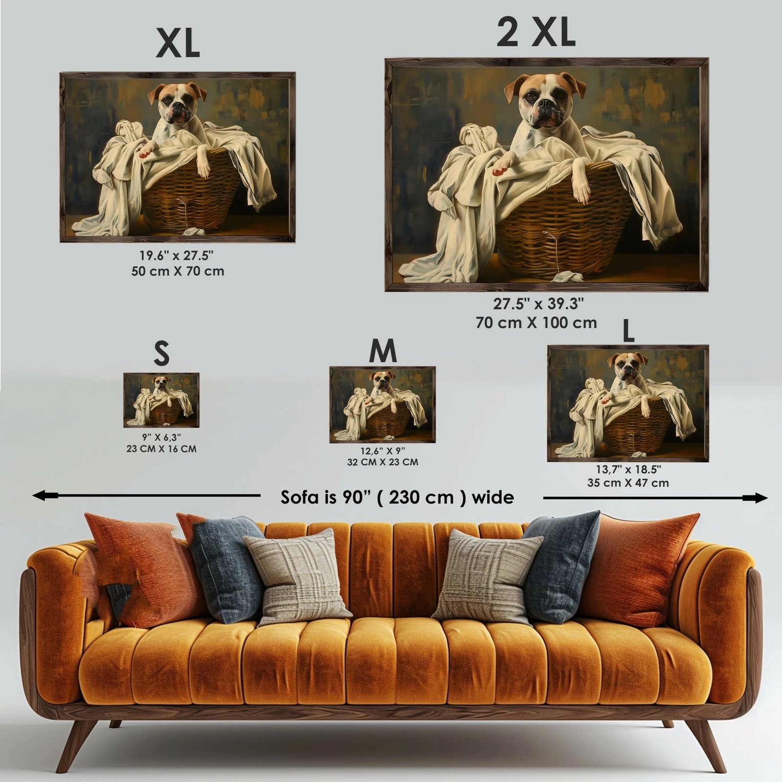 Pikturë dekorative me kornizë, MDF, shumëngjyrëshe, GE145-L