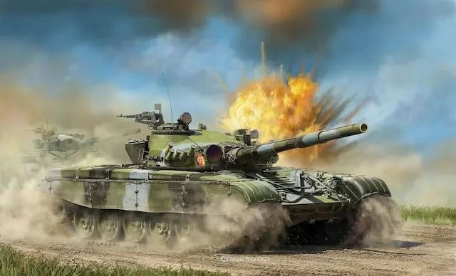 Model plastik tank Revell T-72 M1, 1:72, 161 pjesë Model plastik tank Revell T-72 M1, 1:72, 161 pjesë