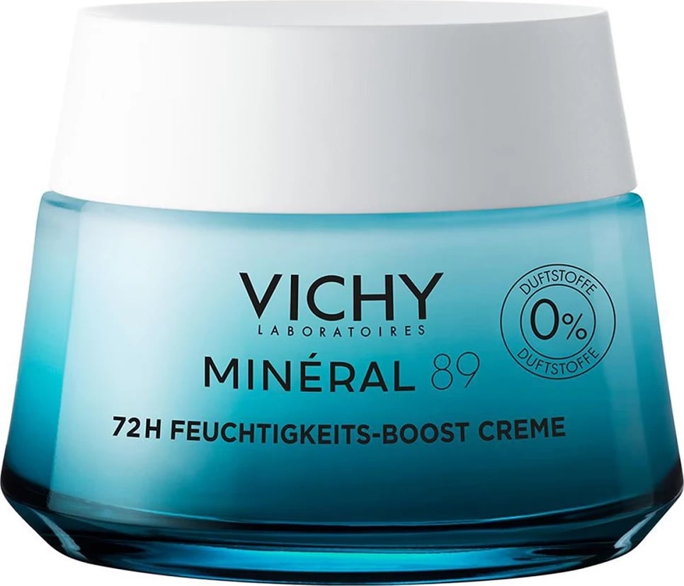 Krem hidratues për fytyrë Vichy Mineral 89 Fragrance-Free Hydrating and Rebuilding Cream 72h për femra, 50ml