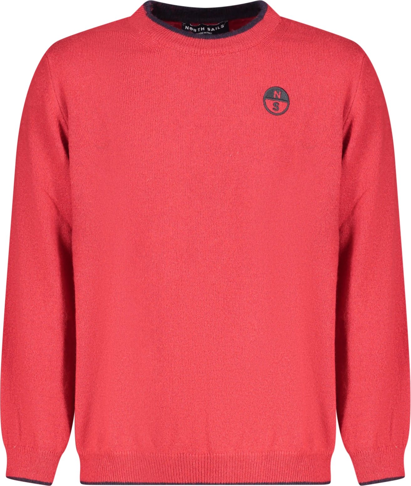 Xhemper për djem NORTH SAILS, i kuq