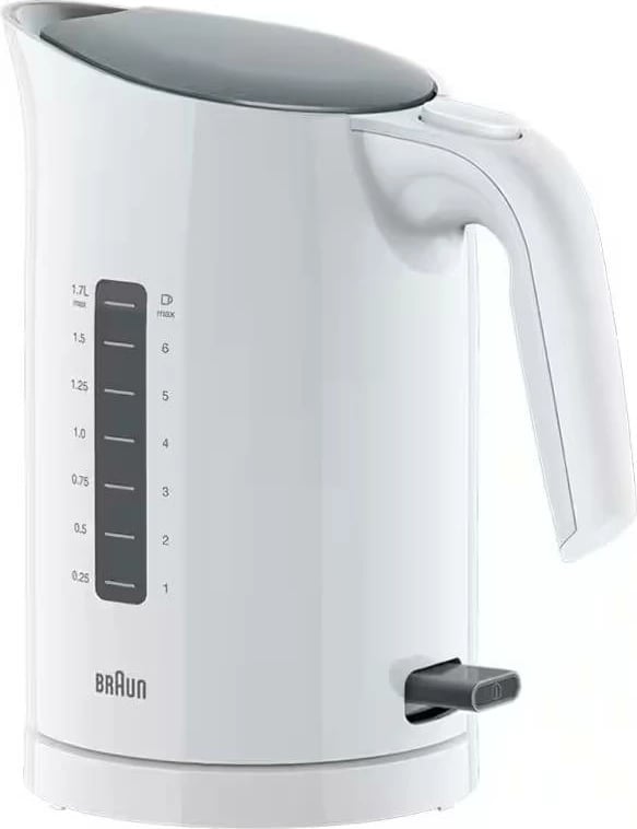 Zierëse uji, Braun, WK3100WH, 1.7 L, 2200 W, e bardhë