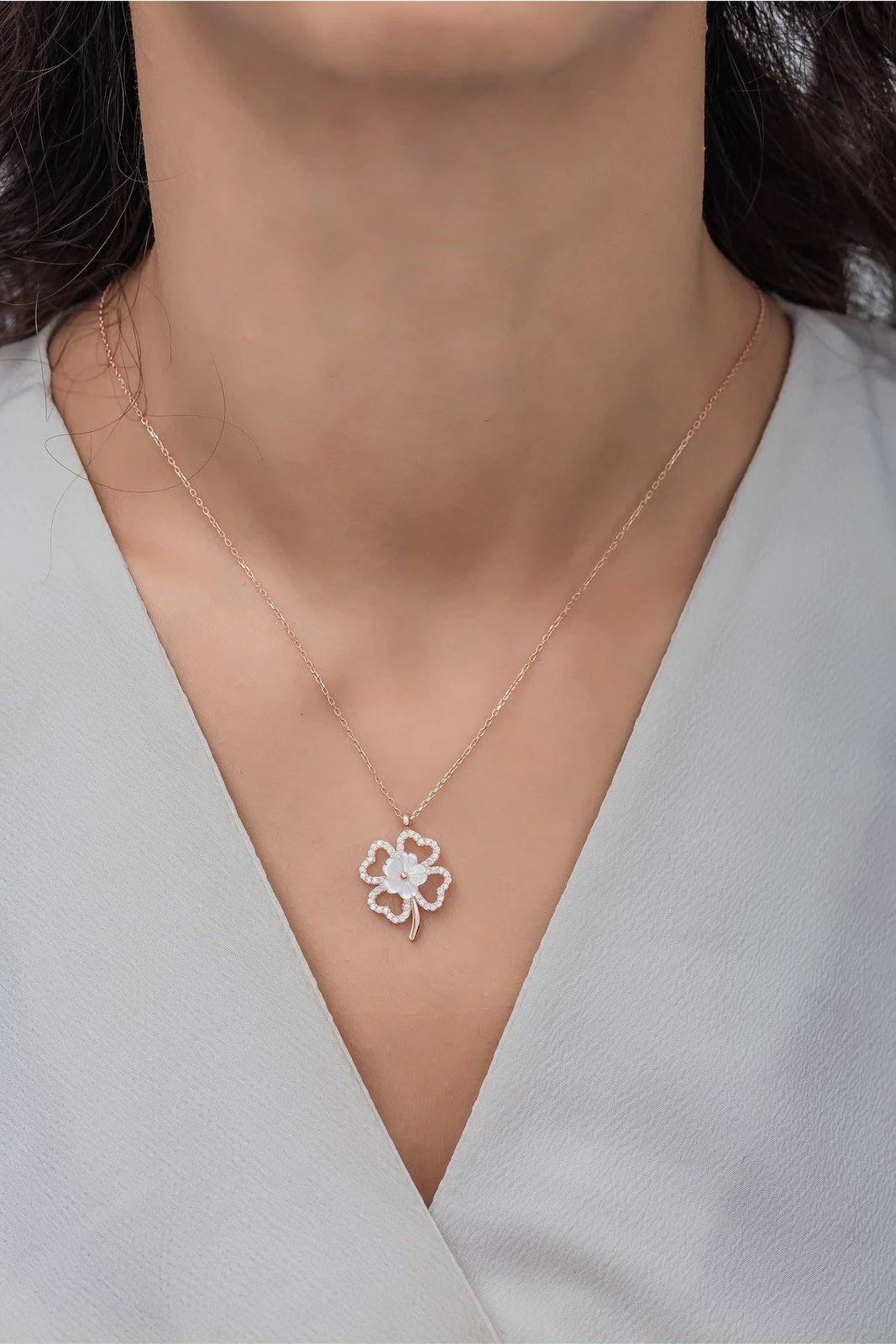 Qafore argjendi, ngjyrë rozë ari, Jumeon, NRZ99465