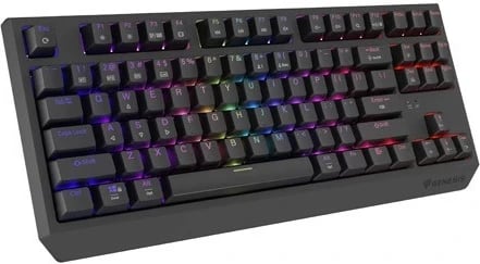 Tastierë mekanike Genesis Thor 230 TKL Wireless, RGB, Outemu Red, e zezë Tastierë mekanike Genesis Thor 230 TKL Wireless, RGB, Outemu Red, e zezë
