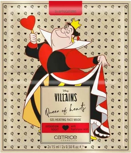 Maskë për fytyrë Catrice Disney Villains Queen of Hearts Majesty, no. 30, 30 ml