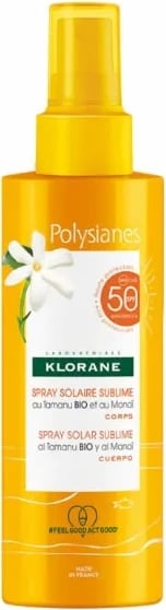 Spray për diell KLORANE Polysianes Sublime Solar Spray SPF50 unisex 200ml