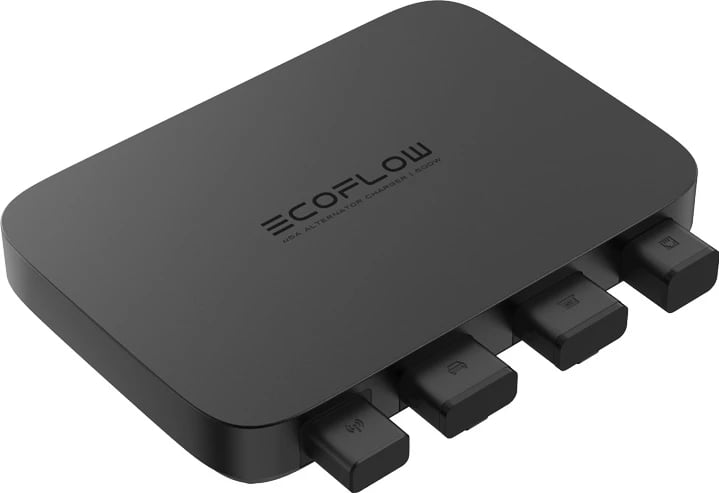 Karikues alternatori EcoFlow 500W për makina, i zi