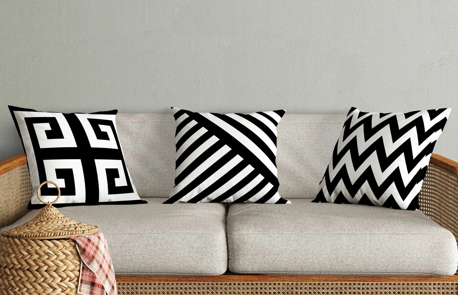 Set mbulesash për jastëkë (3 copë), dizajn Aberto, HMI-KIR-116