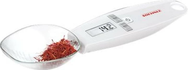 Peshore kuzhine lugë matëse, Soehnle, Cooking Star 66220, ndarje 0.1 g, kapacitet 500 g, njësi g/oz/ml/fl oz, e bardhë