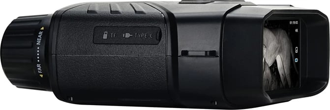 Pajisje vizion nate digjitale, FNIRSI NVS-40, 4K video, foto 36 MP, ekran 3" IPS, zmadhim digjital 6x, IR 850 nm deri 300 m, USB-C