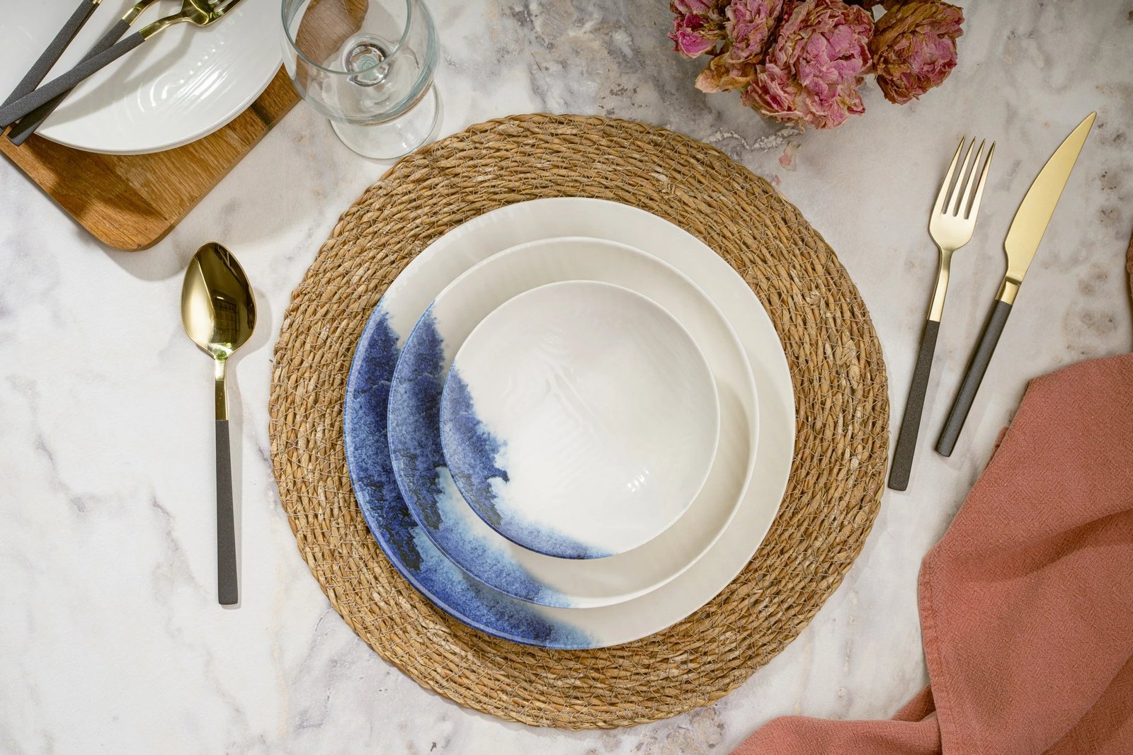 Set enësh për drekë (24 copë), Hermia Concept, GBSATN24Y4R30483